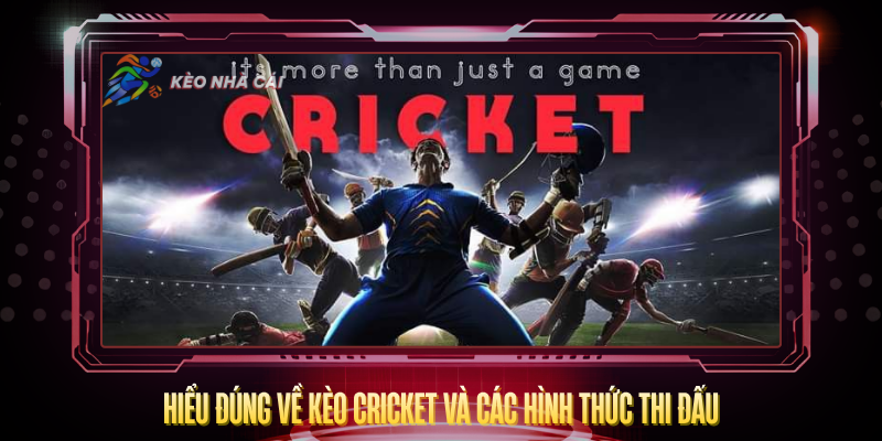 Kèo Cricket – Cơ Hội Cược Hấp Dẫn Ít Người Biết 2 Hieu Dung Ve Keo Cricket Va Cac Hinh Thuc Thi Dau